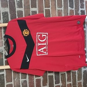 Vintage Manchester United soccer top